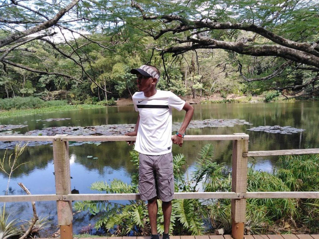 Rahul on a trip to Wild Fowl Trust, one of the few accessible wetland area in TT. - 