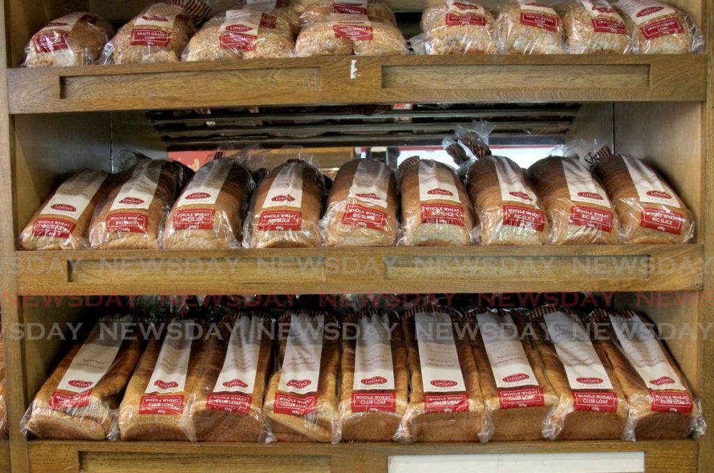 Wholewheat bread available at Linda' Bakery, High Street, San Fernando. PHOTO BY AYANNA KINSALE - 