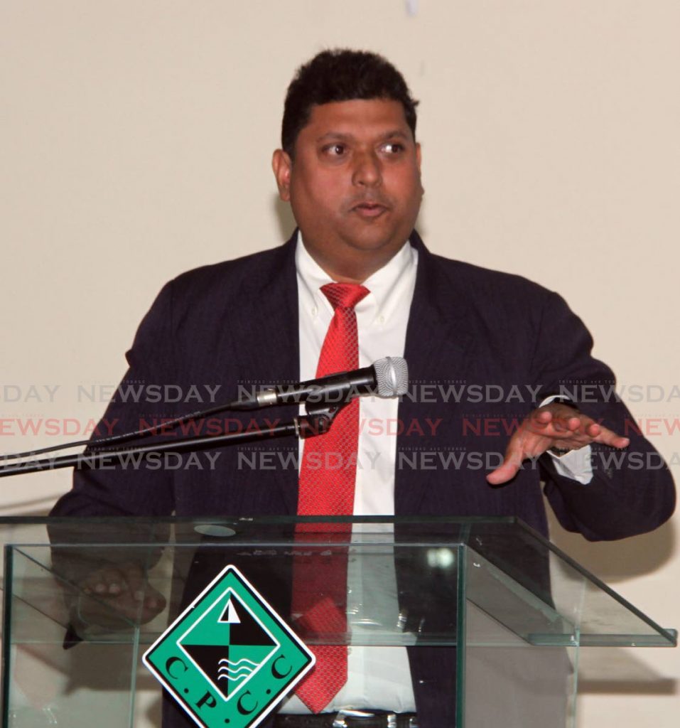 HOLD UP: Former energy minister Kevin Ramnarine. - 