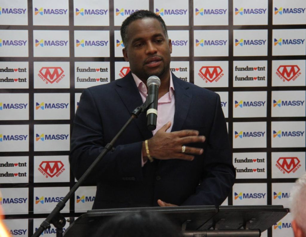 Sprint legend Trinidad and Tobago's Ato Boldon - 