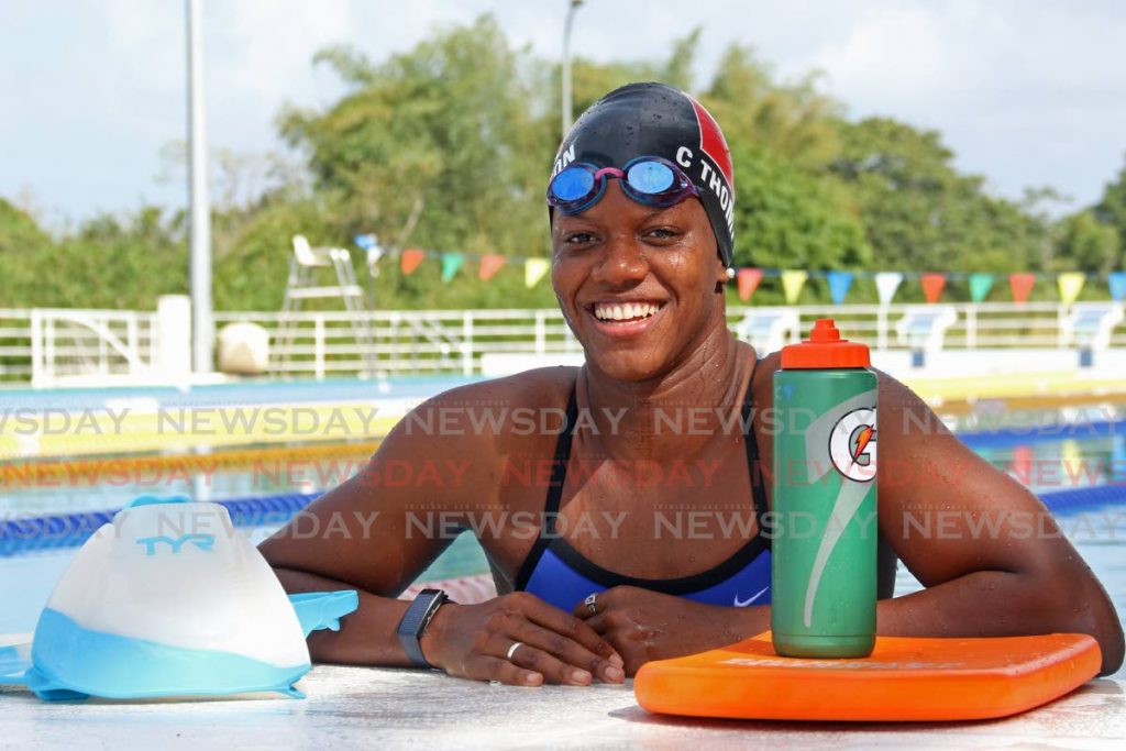 Olympic-bound TT swimmer Cherelle Thompson - Photo by Marvin Hamilton