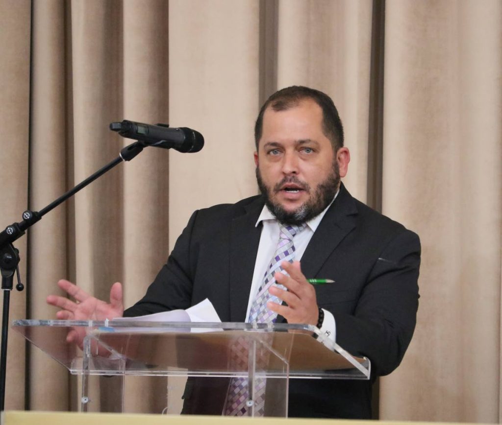 Opposition senator Damian Lyder - 