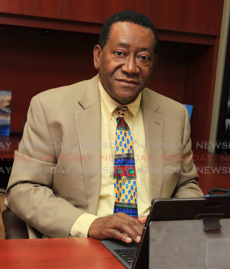 Tobago Business Chamber president Martin George  - 