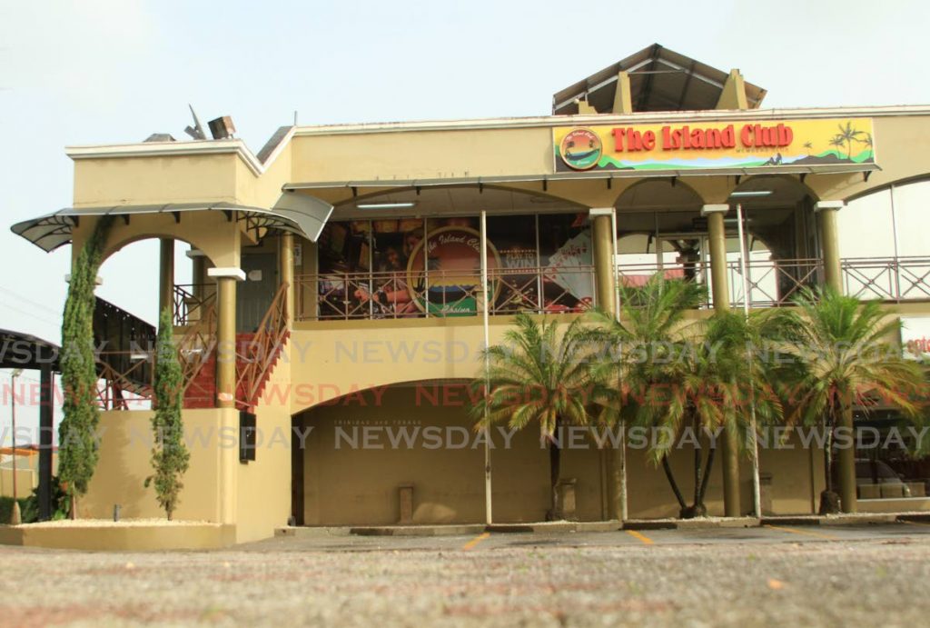 FILE PHOTO: The Island Club Casino at Grand Bazar, Valsayn. - 