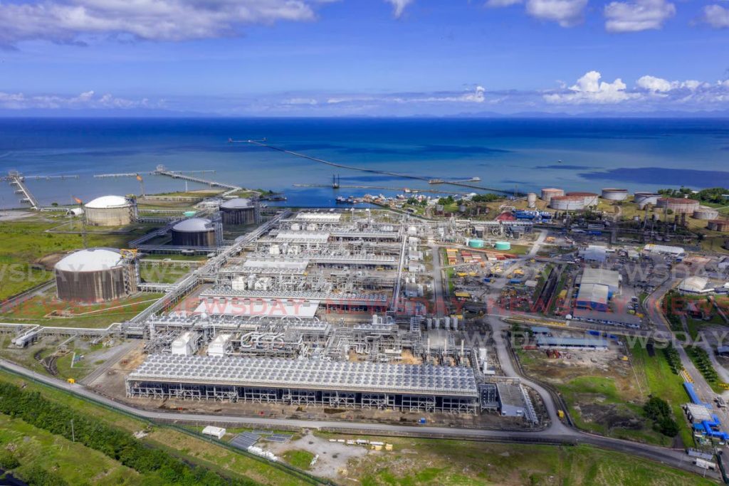 A view of the Atlantic LNG facility in Point Fortin. File photo - 