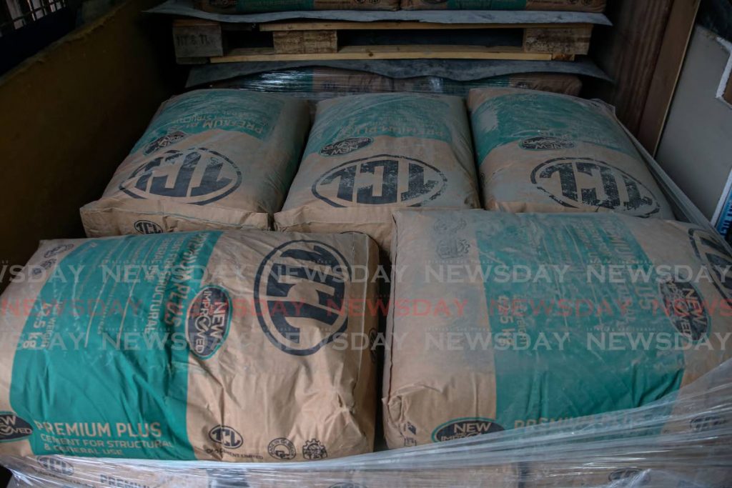 FILE PHOTO: Bags of TCL cement. - 