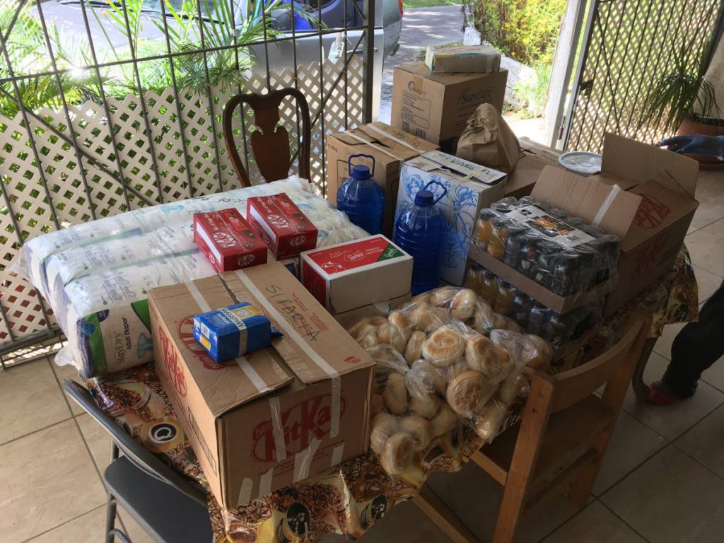 NGOs in Trinidad and Tobago have been providing food hampers to families in need. - 