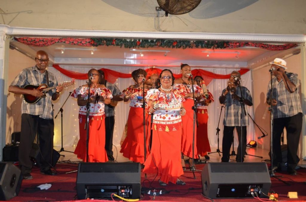 LA DIVINA PASTORA: In The Caribbean music documentary, Parang, ethnomusicologist Dr Daniella Brown plays the cuatro and sings Golpe by Trinidad and Tobago's renowned parang band La Divina Pastora. - 