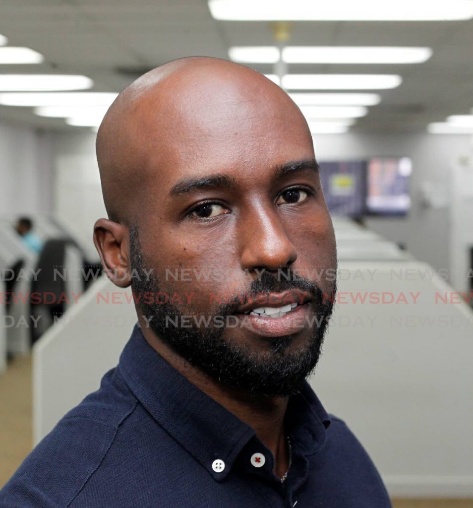 Newsday writer Marshelle Haseley shares his experience taking a sperm test. - Photo by Roger Jacob