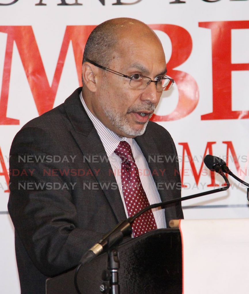 File photo: TT Chamber of Industry and Commerce CEO Gabriel Faria. Photo by Angelo Marcelle