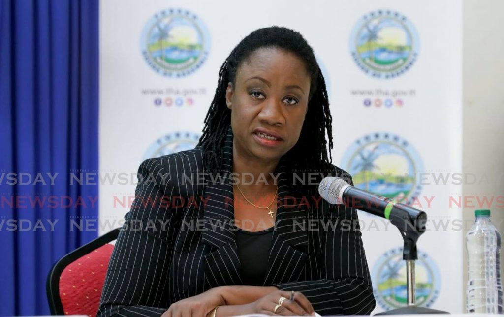 Acting general manager of primary care services in the Tobago Regional Health Authority Dr Roxanne Mitchell. - THA 