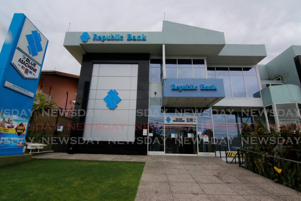 Republic Bank's Rio Claro branch. File photo.