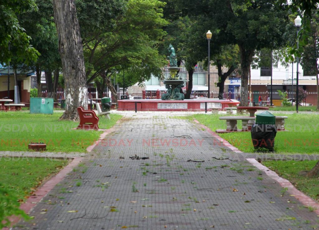 Woodford Square, Port of Spain. Photo by Roger Jacob.