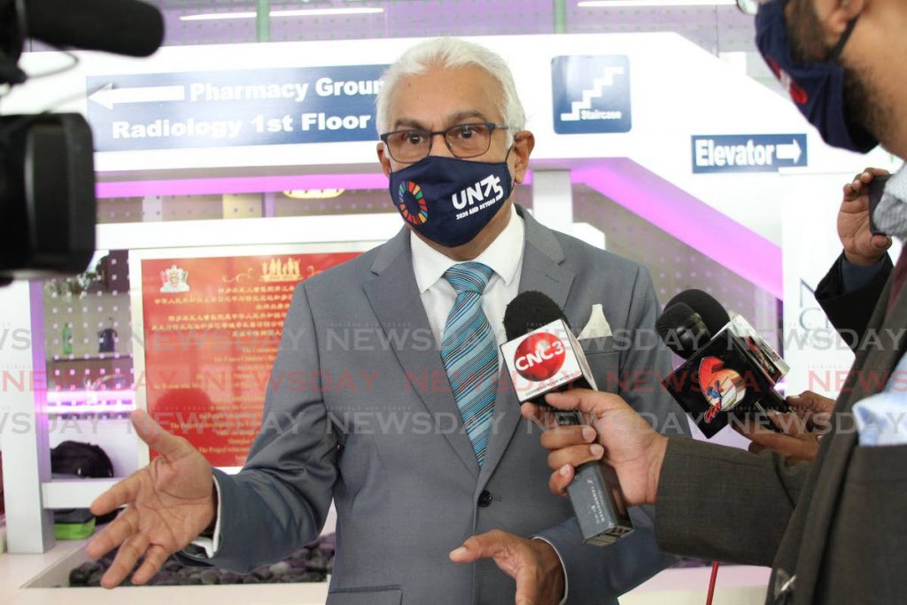 Health Minister Terrence Deyalsingh - 