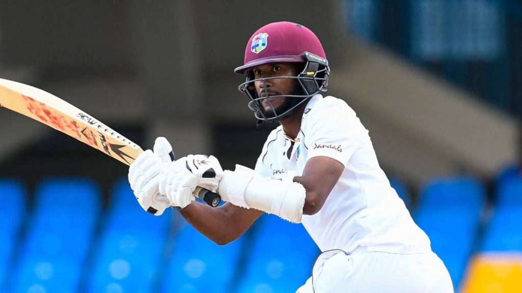 West Indies Test captain Kraigg Brathwaite. - 