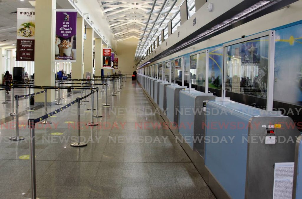 Departure terminal at Piarco International Airport. Photo by Roger Jacob - ROGER JACOB