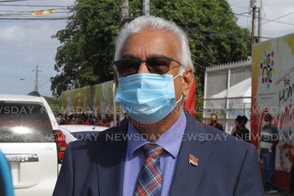 Minister of Health Terrence Deyalsingh. Photo by Marvin Hamilton
