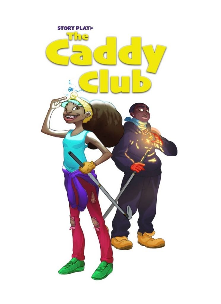 Early artwork for The Caddy Club, a 2D animation film in development by Kafi Kareem. - 