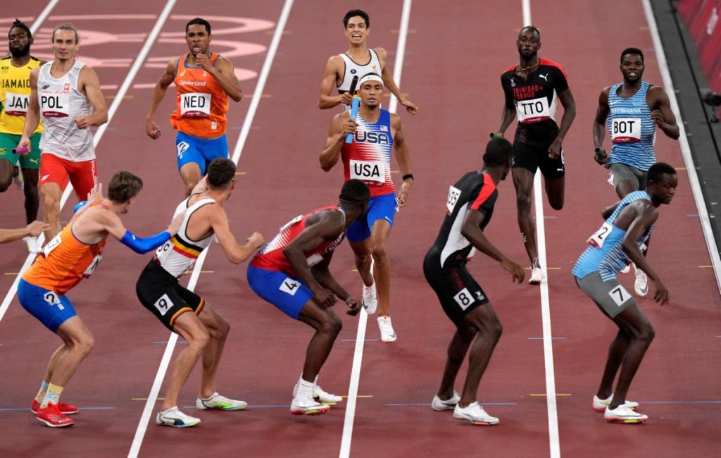 TT falter on third leg, place 8th in men’s 4x400m final Trinidad and