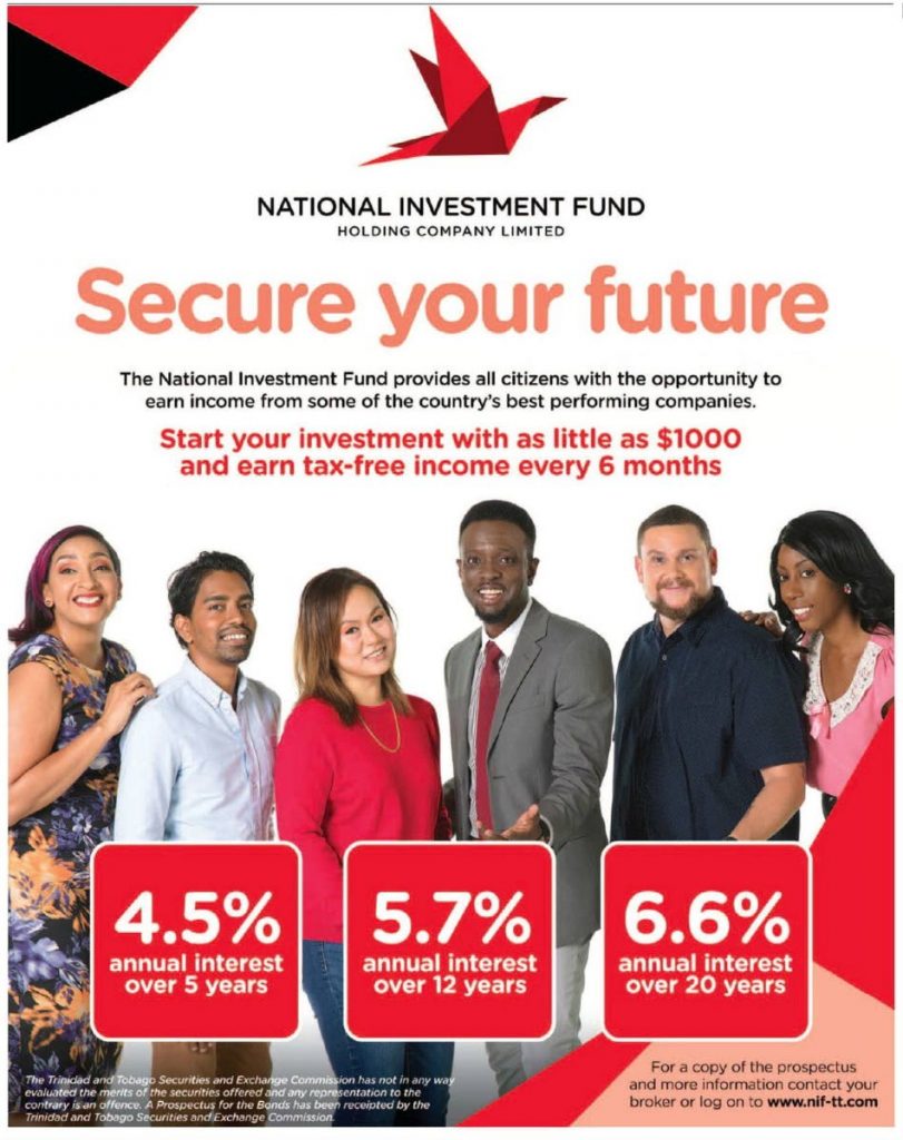 A National Investment Fund poster.  - 
