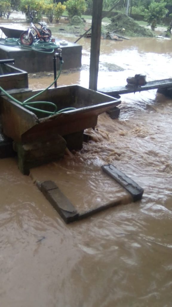 Residents of Arima Old Road experienced a flash flood on Tuesday morning after heavy rainfall. One resident living on Cumberbatch Street said flooding was a regular occurrence and took this photo of Tuesday's flood.