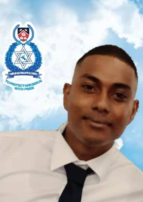DEAD: Police Constable Renard Ganga who died on Saturday following an accident. PHOTO COURTESY TTPS 
