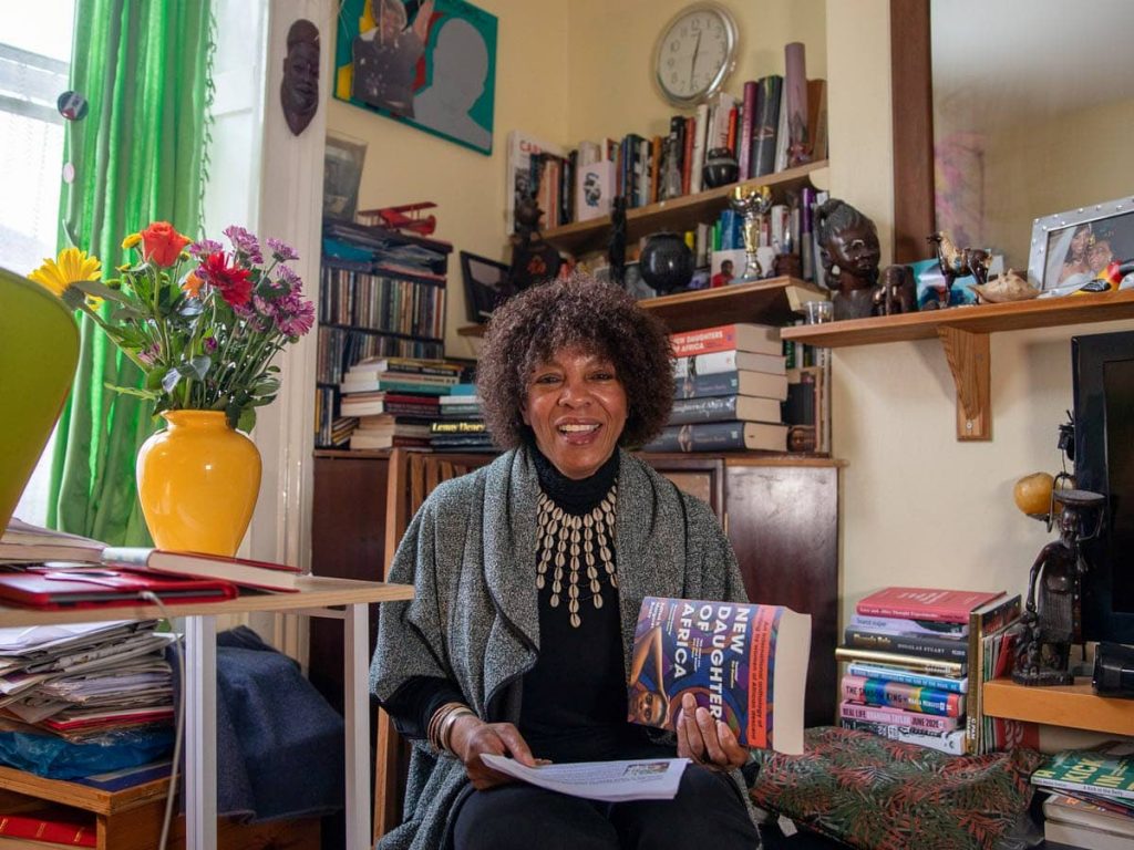 Margaret Busby has given voice to hundreds of brilliant writers, including Trinidadian author CLR James, Hunter S Thompson (Fear and Loathing in Las Vegas), and through her now famous Daughters of Africa anthologies. Photo taken from theguardian.com - 