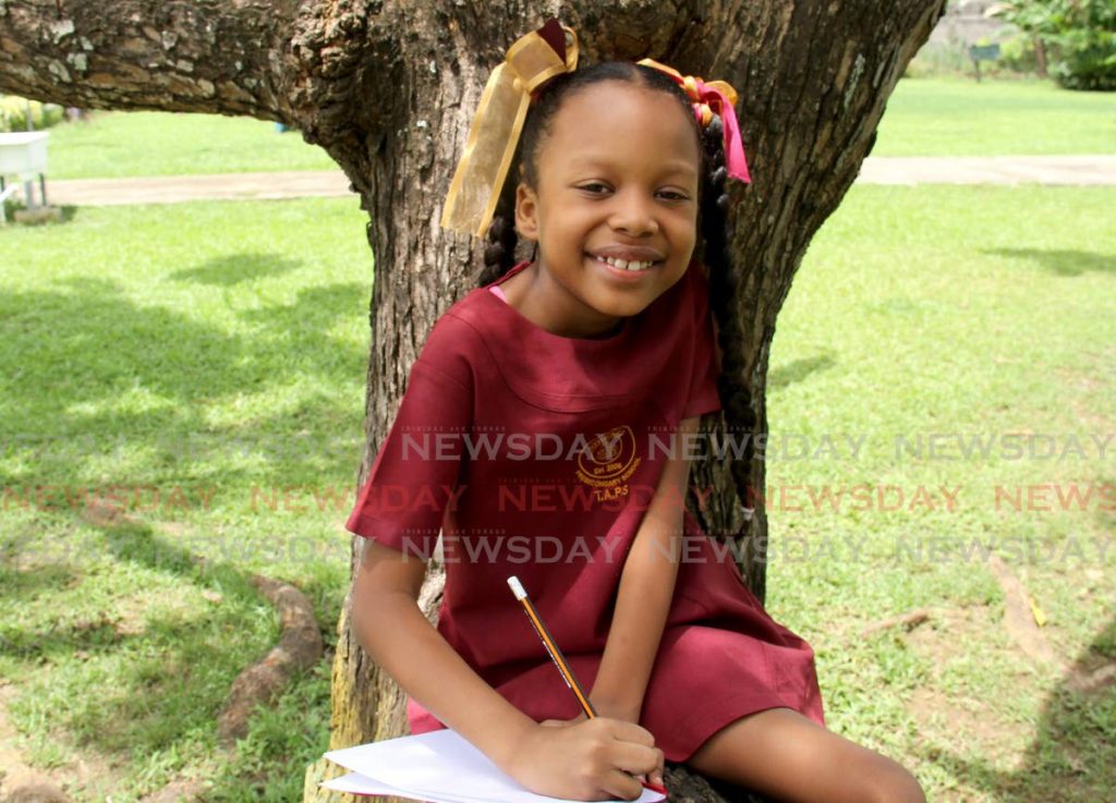 Kitara Peter wants to be a writer and an astronaut. - PHOTO BY AYANNA KINSALE