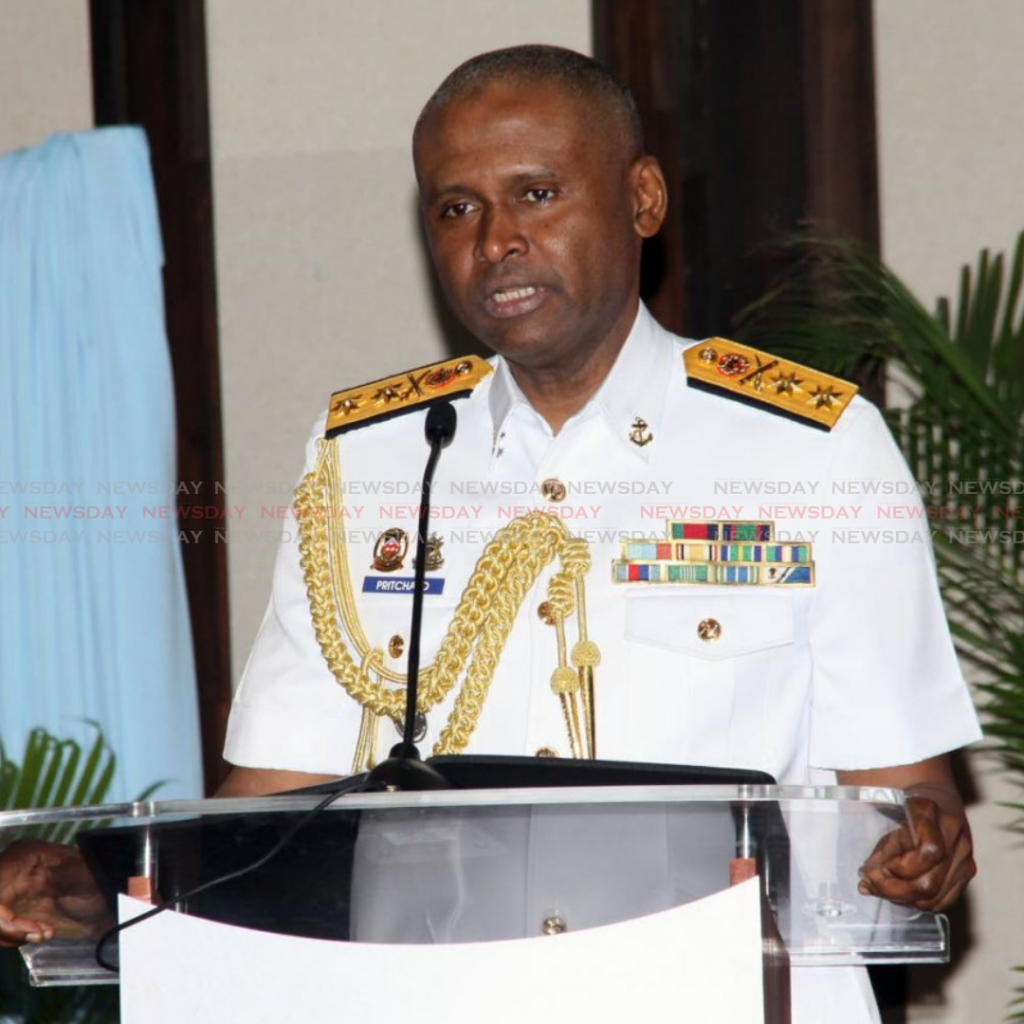 Retired Rear Admiral Hayden Pritchard.
In this 2019 file photo, Pritchard gave the feature address at the launch of the Military Women's Initiative at Hilton Hotel.
Photo by Angelo Marcelle