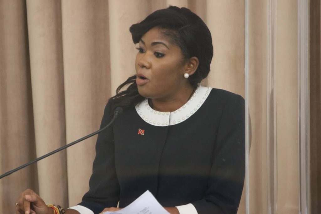 Moruga/Tableland MP Michelle Benjamin. - Photo courtesy Parliament of TT