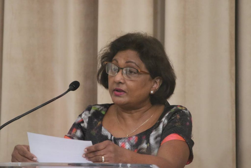 Independent Senator Charrise Seepersad. PHOTO COURTESY OFFICE OF THE PARLIAMENT - 