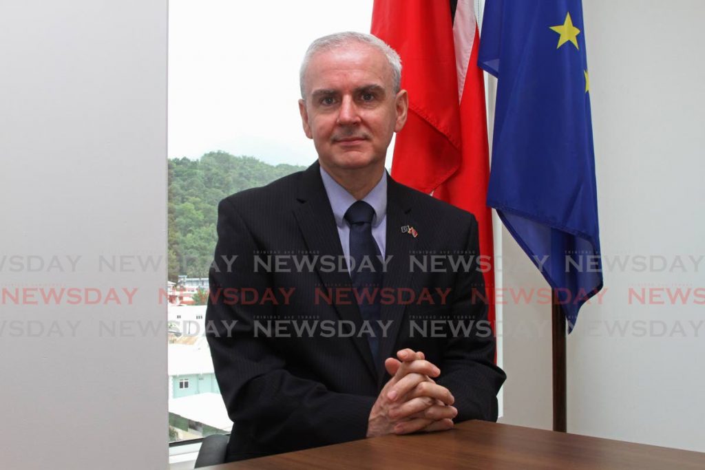 Peter Cavendish, European Union Ambassador to Trinidad and Tobago - Photo by Marvin Hamilton