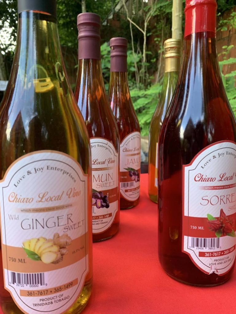 Locally-made wines with moringa, ginger, turmeric, and other health-boosting natural ingredients by Love and Joy Enterprises. - 