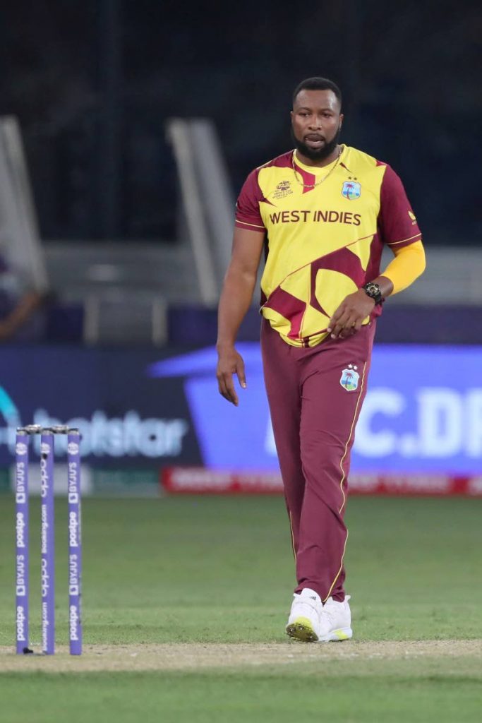 West Indies' captain Kieron Pollard. (AP Photo) 