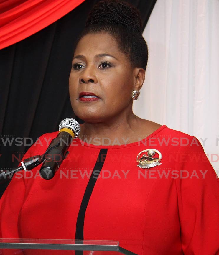 President Paula-Mae Weekes raised concerns about a 2021 legal notice on her role in the acting police commissioner appointment process. - Photo by Angelo Marcelle
