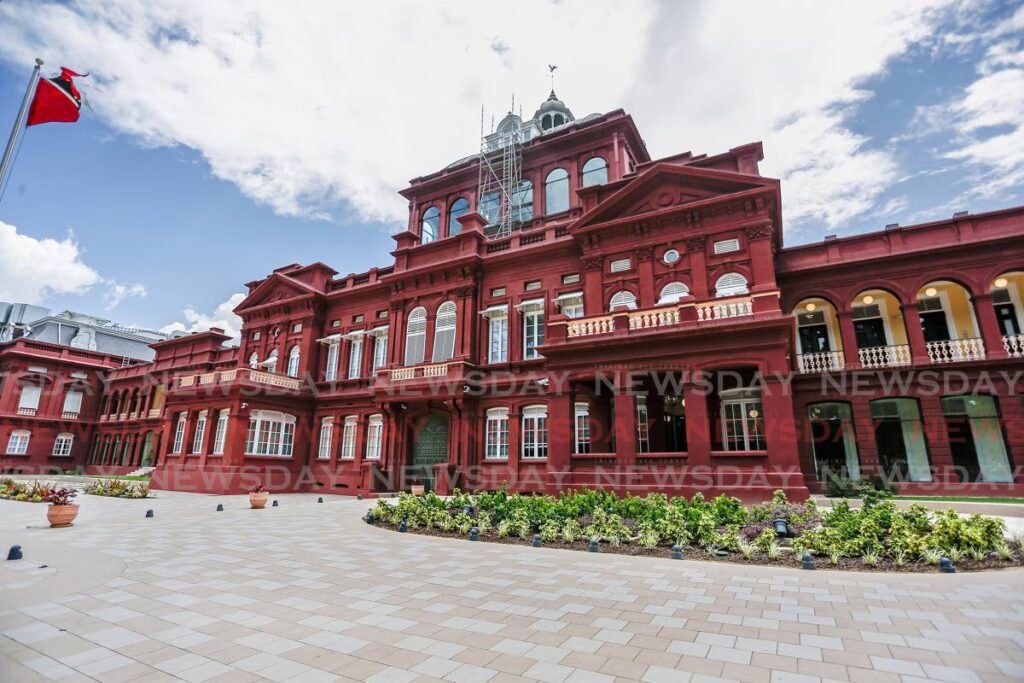 The Red House, the seat of this country's parliament.  Photo by Jeff Mayers