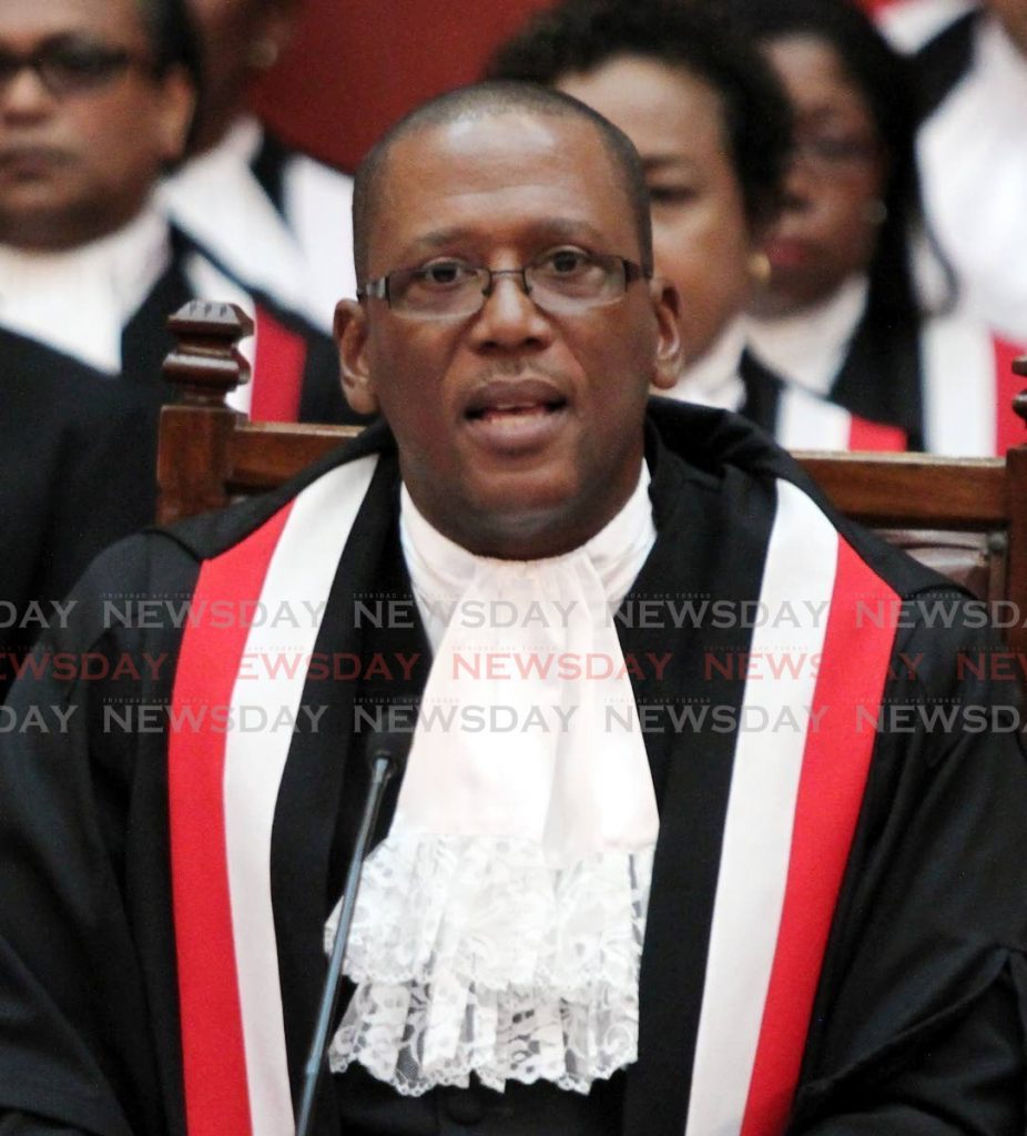 Chief Justice Ivor Archie  - FILE PHOTO/ROGER JACOB