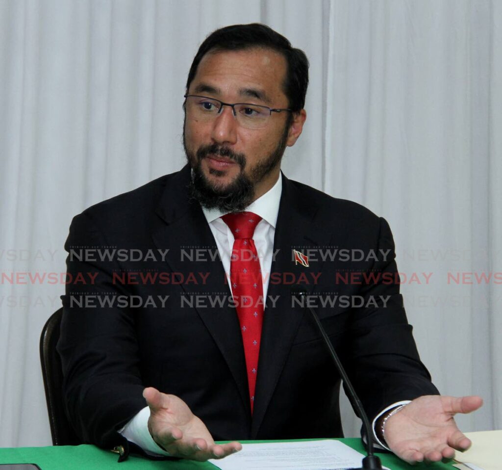 Minister in the Office of the Prime Minister, and Energy Minister, Stuart Young. - File photo/Angelo Marcelle