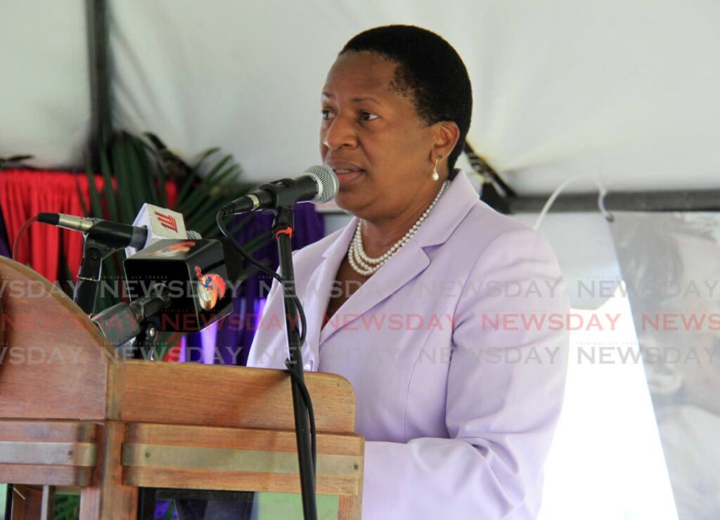 Arima MP and Minister of Housing and Urban Development Penelope Beckles - Ayanna Kinsale