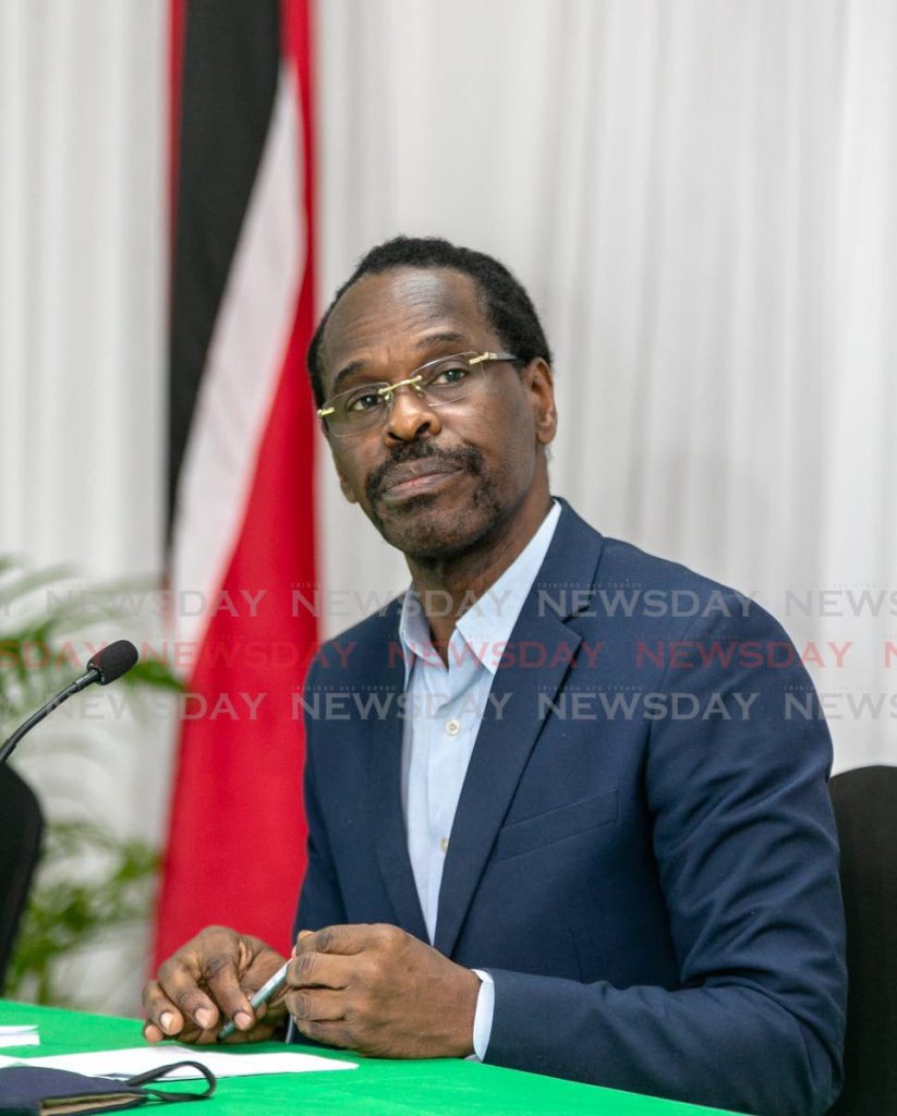 National Security Minister Fitzgerald Hinds - Jeff K. Mayers