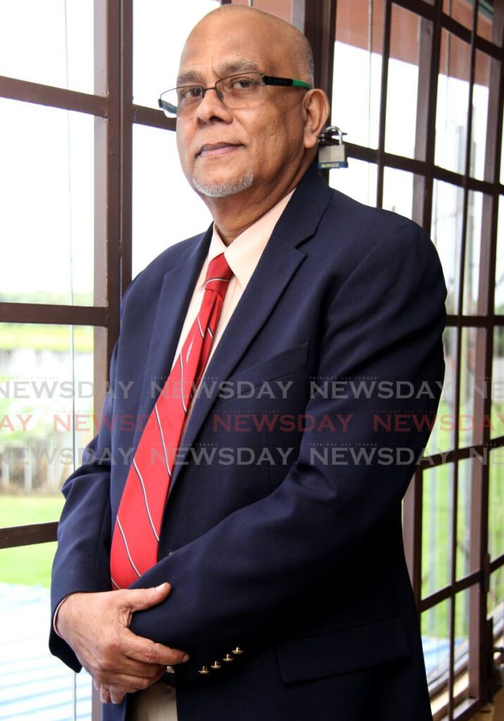 President of the TT Cricket Board Azim Bassarath - AYANNA KINSALE
