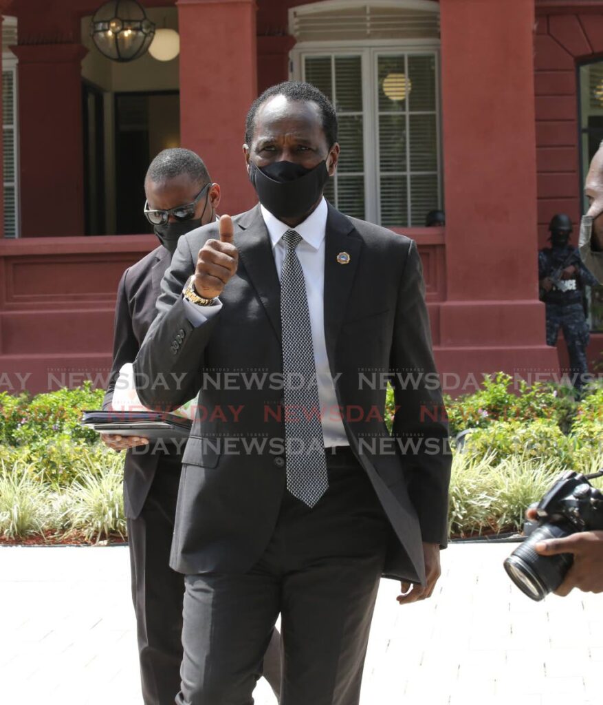 Minister of National Security Fitzgerald Hinds - SUREASH CHOLAI