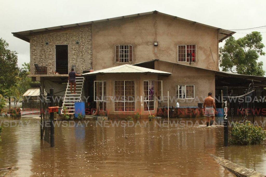 Flood in Penal. Photo by Marvin Hamilton - 