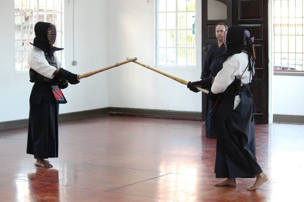 Beginners in kendo cannot learn what they see on TV in a couple months or years, says Eddy Devisse, president of the Kendo Federation of TT. - courtesy eddy devisse