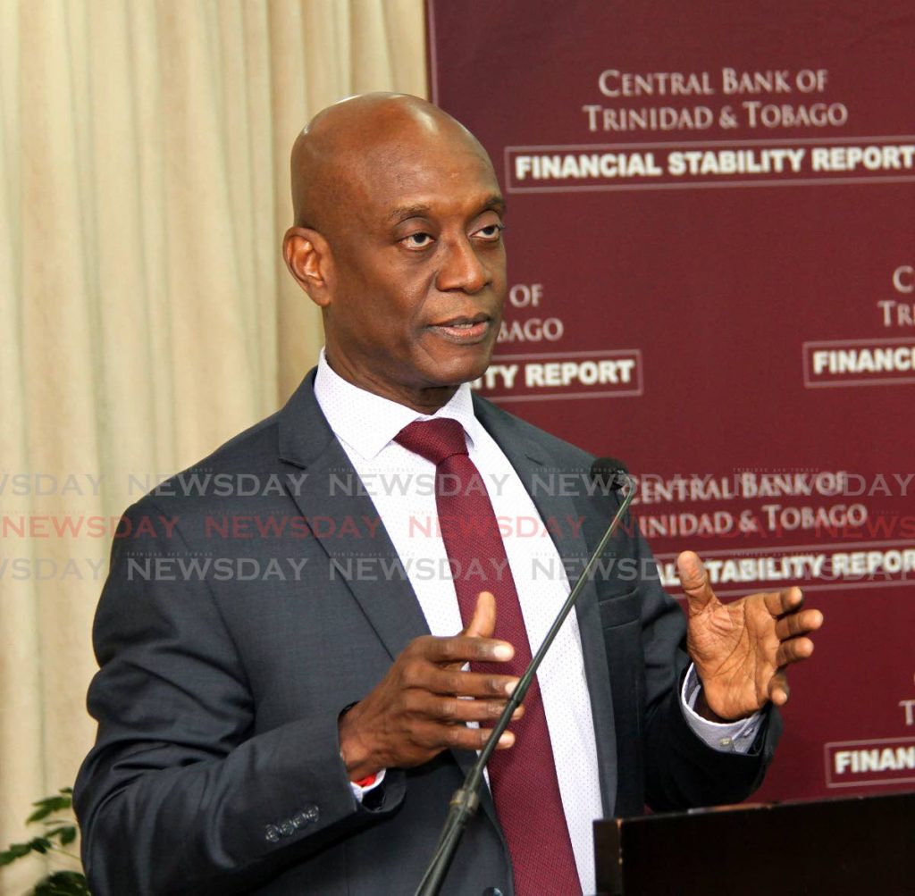 Dr Alvin Hilaire, governor of the Central Bank of Trinidad and Tobago. Photo by Sureash Cholai.  - 