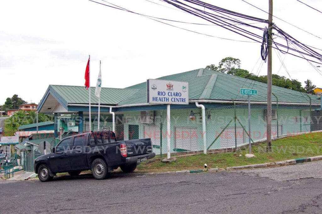 Rio Claro Health Centre. - Marvin Hamilton