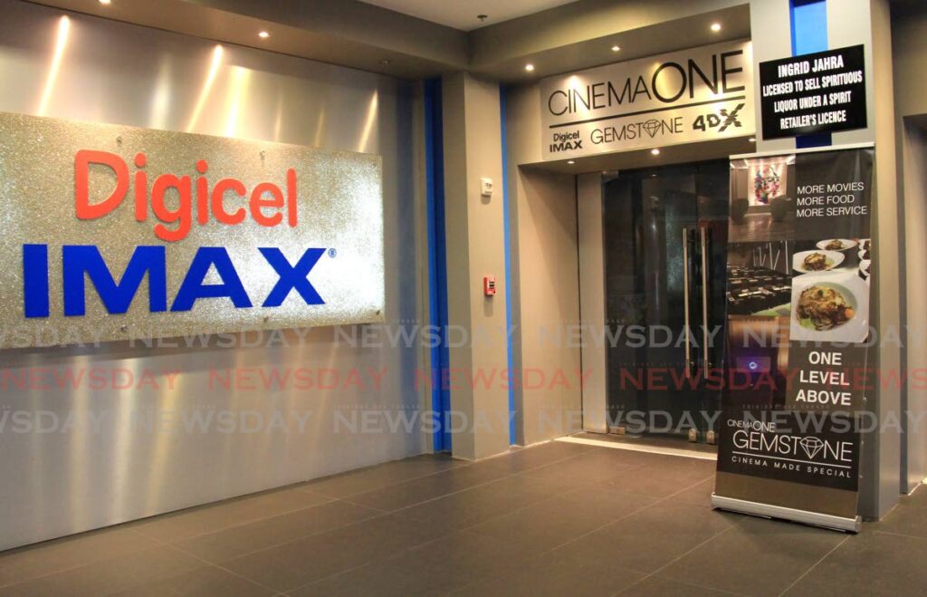 CinemaOne theatres at One Woodbrook Place, Port of Spain. - File photo/Ayanna kinsale
