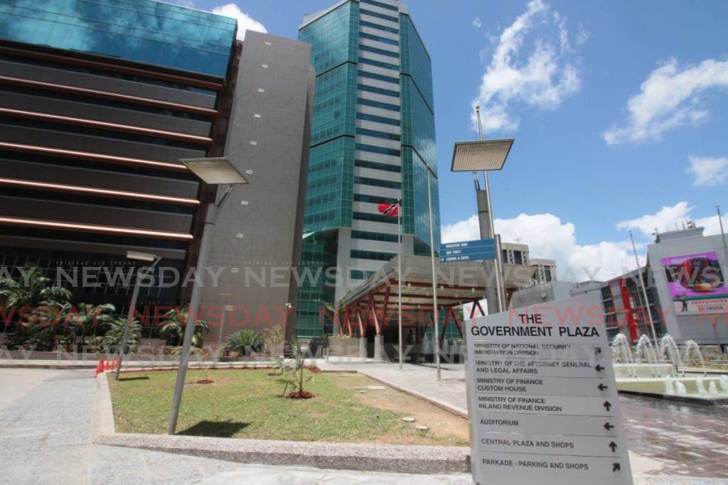 Government Campus Plaza in Port of Spain. - File photo