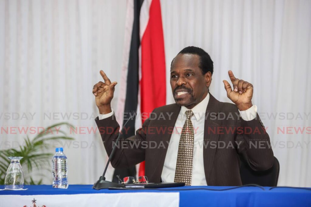 National Security Minister Fitzgerald Hinds - JEFF K MAYERS