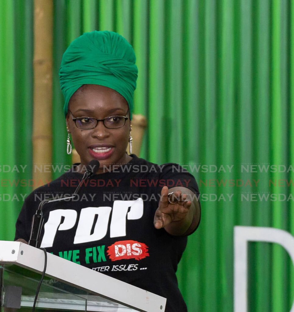 PDP deputy leader Dr Faith BYisrael.  Photo by David Reid